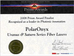 PolarOnyx - Fiber Laser Award 2009